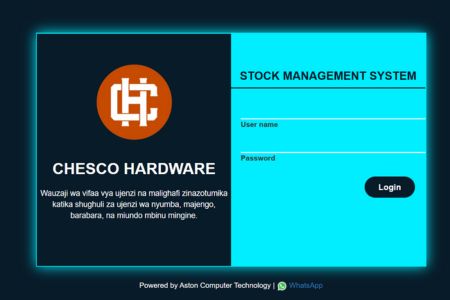 Website ya Duka la Vifaa vya Ujenzi